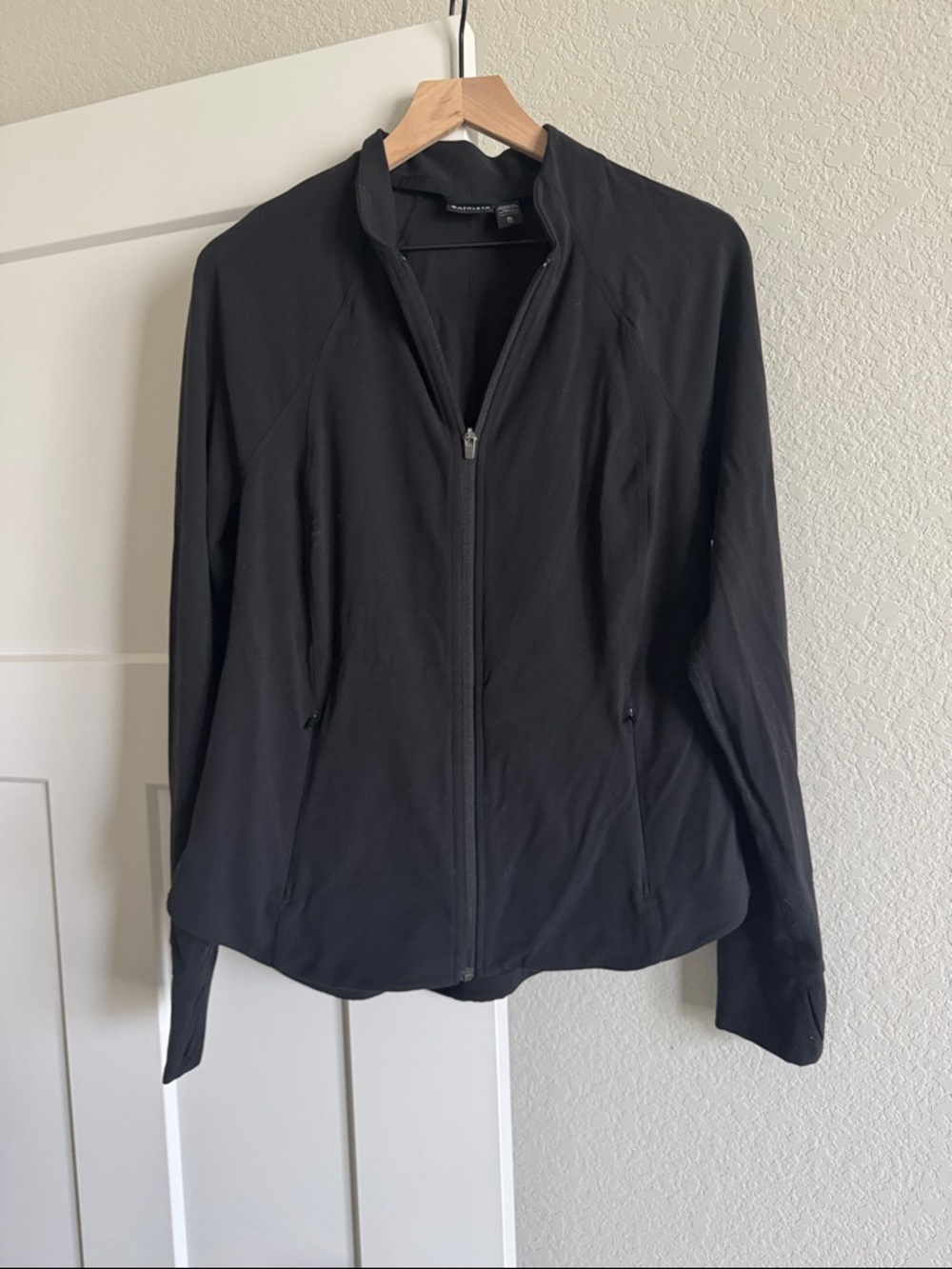 Athleta Black Full-Zip Jacket